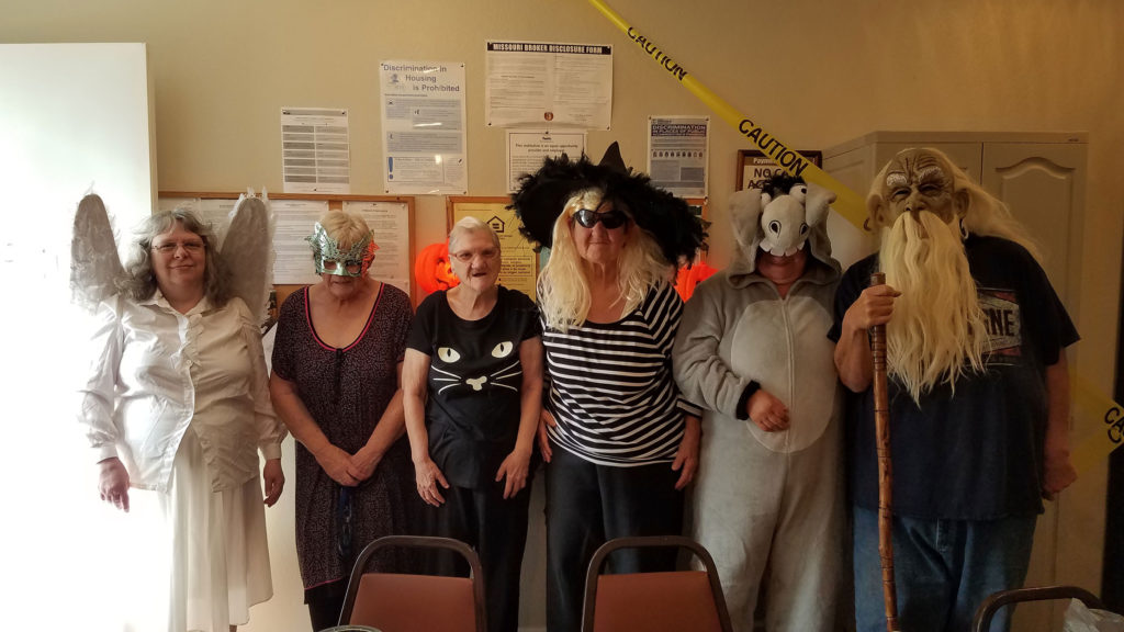 Ironton Estates, a Fairway Management senior community located in Ironton, Missouri, recently hosted their annual Halloween Party & Contest at the end of October.