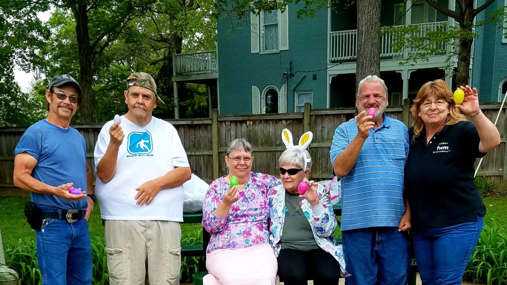 In celebration of the Easter holiday, Ironton Estates combined resources with the local Head Start program and hosted their annual Easter Egg Hunt with the Head Start students.