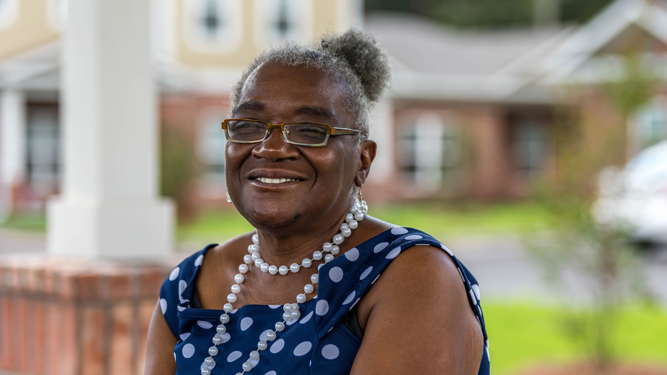 Daisey Lee Thrower-Moore enjoys life at Heritage Pointe with her daughter and granddaughter.