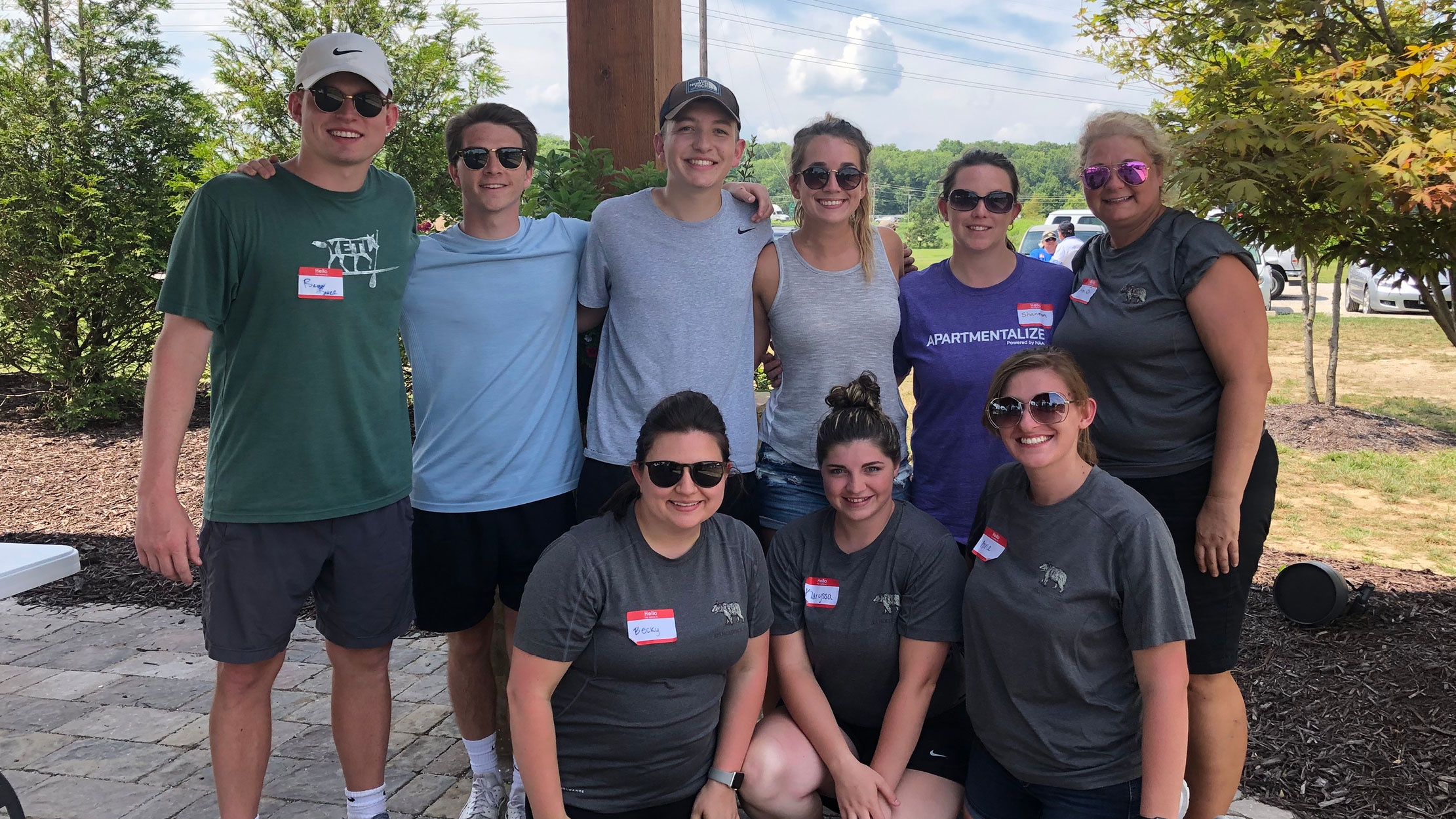 Employees from JES Holdings and its affiliate companies volunteered at this year’s Farm Day.